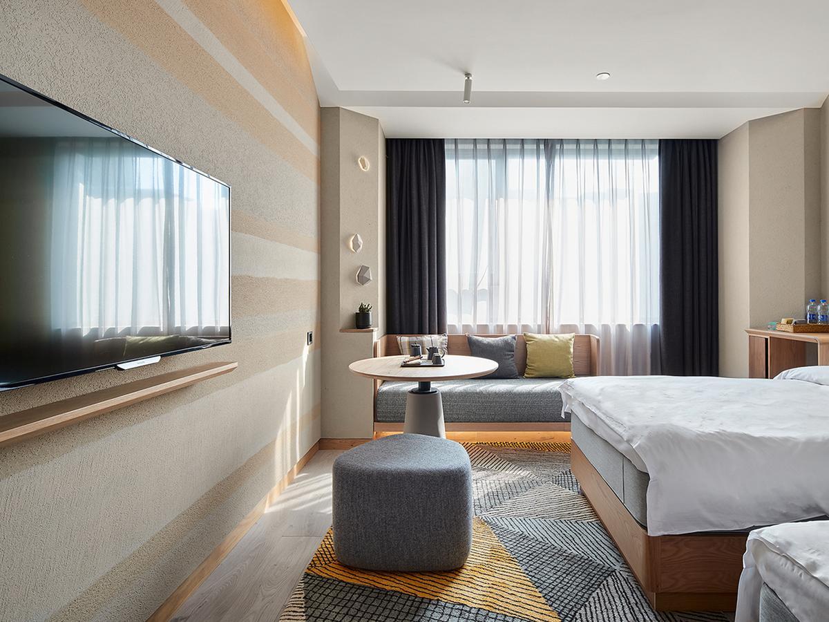 Ebo Hotel Hangzhou Wulin - 5 Mins Drive To The West Lake Bagian luar foto