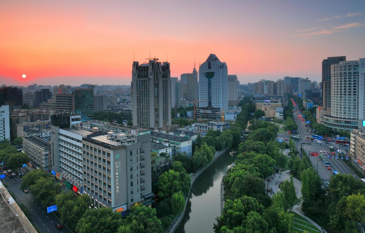 Ebo Hotel Hangzhou Wulin - 5 Mins Drive To The West Lake Bagian luar foto