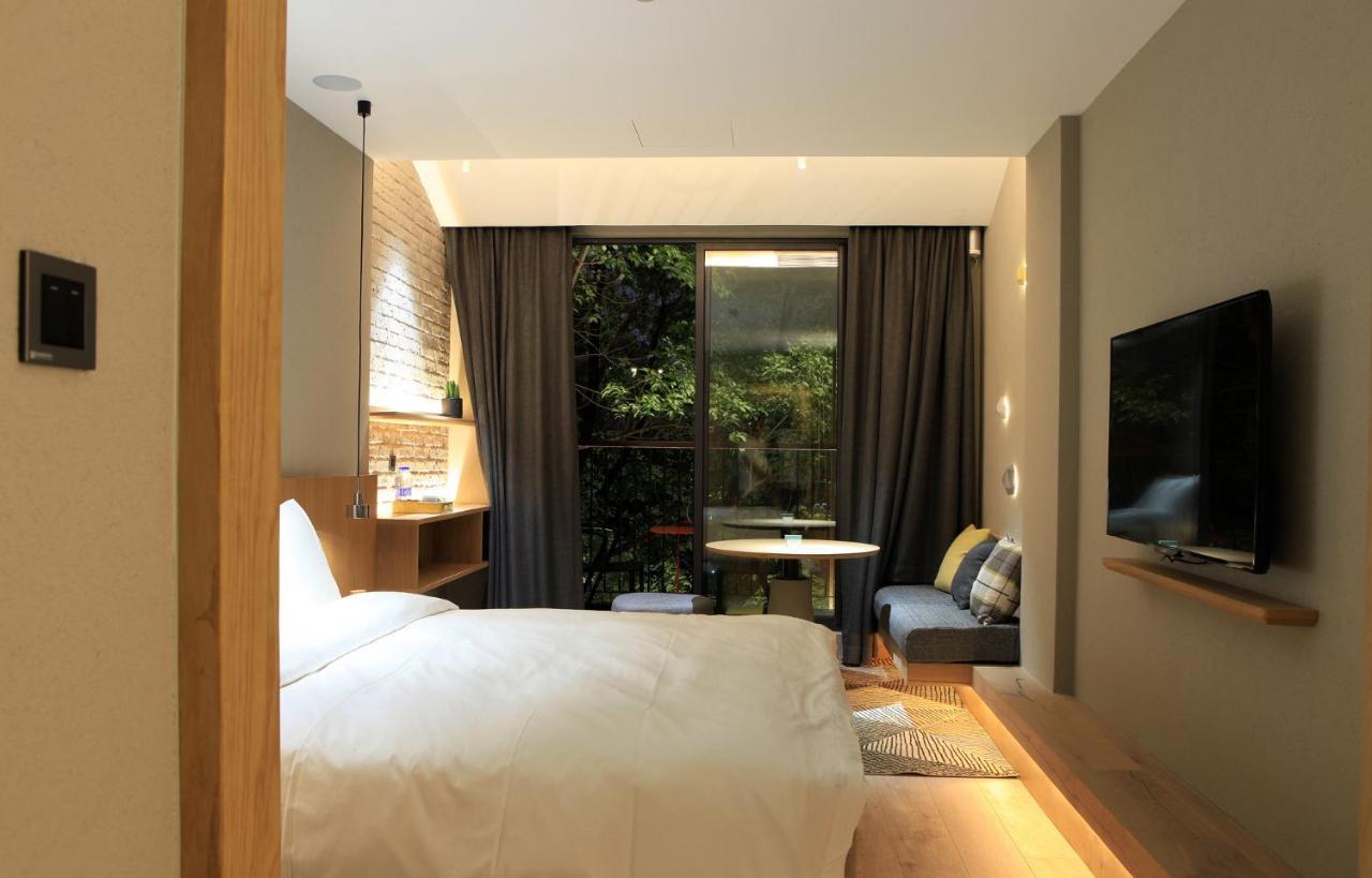 Ebo Hotel Hangzhou Wulin - 5 Mins Drive To The West Lake Bagian luar foto