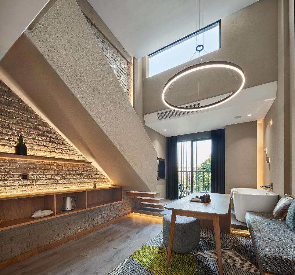 Ebo Hotel Hangzhou Wulin - 5 Mins Drive To The West Lake Bagian luar foto